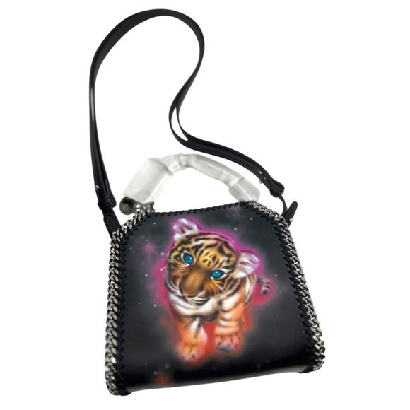 Stella McCartney Small Falabella Tiger Print Faux
Leather Tote mini - Picture 5 of 10